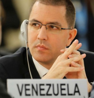 Venezuela's Foreign Minister Arreaza attends the Human Rights Council in Geneva