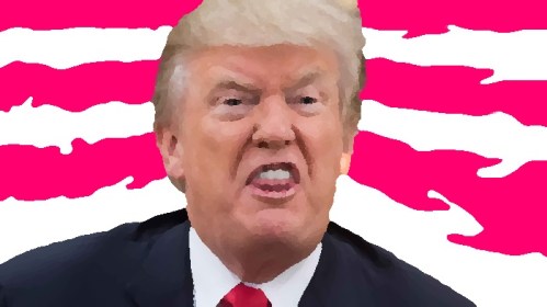 Trump-1 bandera oleo