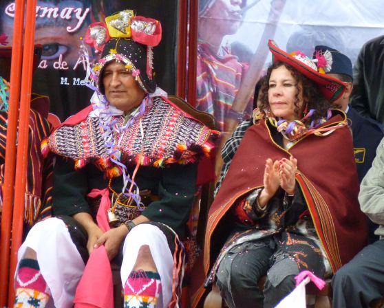 Evo_Morales,_Eli_Salguero_at_Pujllay