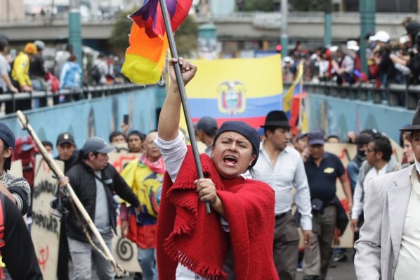 Protestas-Ecuador