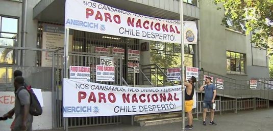 YX32KKPIDNF6PPTS5727SVLWS4 PARO DEL 12 DE NOVIEMBRE EN CHILE ACATADO