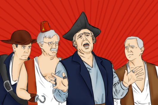 Los-piratas-Trump-Pence-Bolton-Rubio-580x387