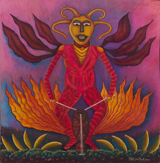 0-Gélin-Buteau-Haiti-Guede-with-drum-1995.