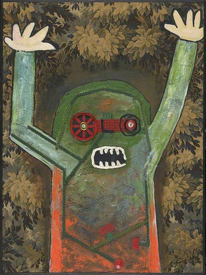 4-Enrico-Baj-Italy-Personaggio-urlante-1964.