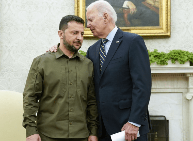 PORTADA ZELENSKY Y BIDEN