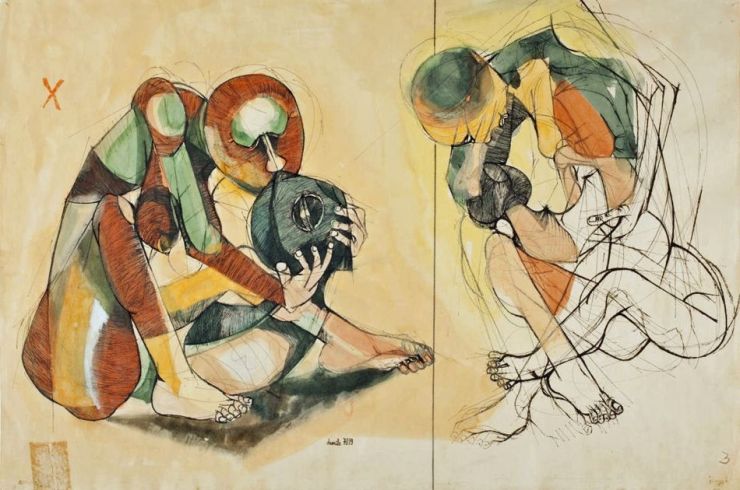 1-Feni-Dumile-South-Africa-Figure-Studies-1970.