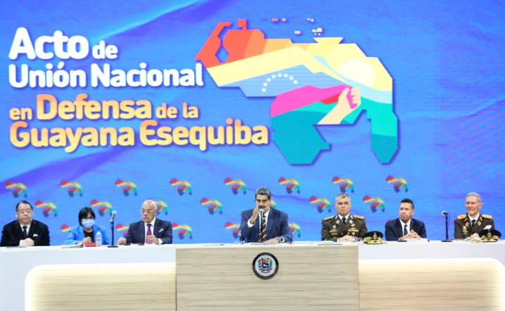 Acto de Unión Nacional en Defensa de la Guayana Esequiba